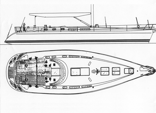 60′ Vitorlás yacht