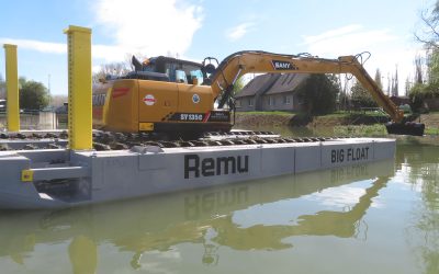 REMU Big Float E15 úszókotró