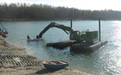 WATERKING WK 220 NG-5 úszó lánctalpas kotró